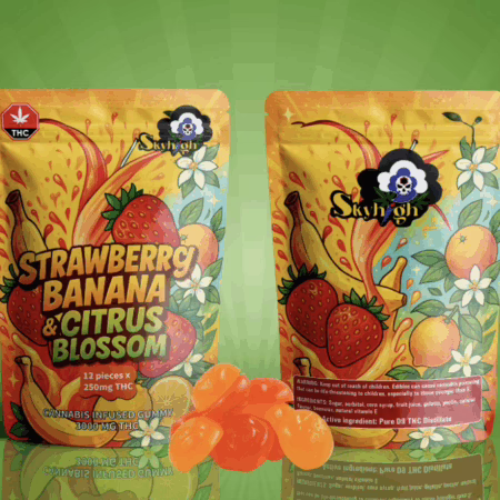 Sky High Edibles - Strawberry Banana + Citrus Blossom 3000mg