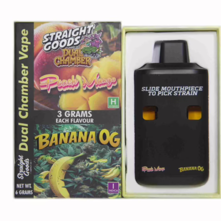 Straight Goods Dual Chamber Pen (6g) - Peach Mango + Banana OG