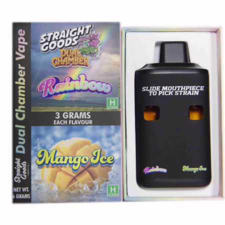 Straight Goods Dual Chamber Pen (6g) - Rainbow + Mango Ice