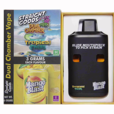 Straight Goods Dual Chamber Pen (6g) - Tropical Twist + Mango Blast