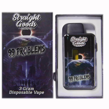 Straight Goods Disposable Pen 3g - 99 Problems (Sativa)