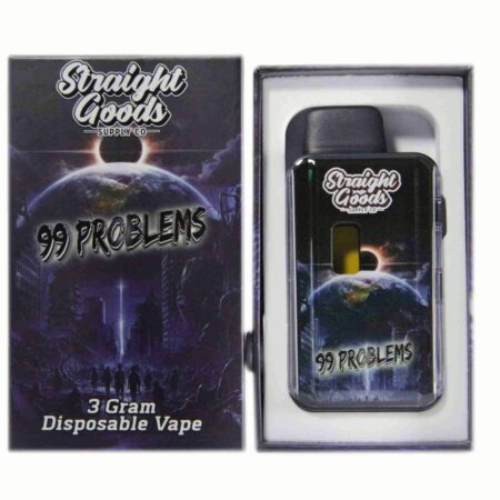 Straight Goods Disposable Pen 3g – 99 Problems (Sativa)