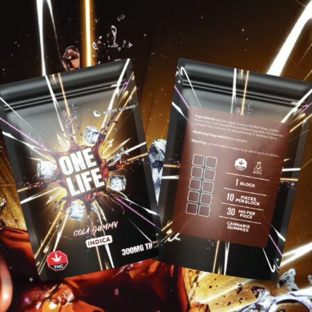One Life – Cola Gummy 300mg (Indica)