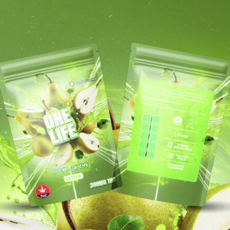 One Life – Pear Gummy 300mg (Sativa)