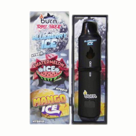 Burn Triple Threat Pen (9g) – Blueberry Ice + Watermelon Ice + Mango Ice