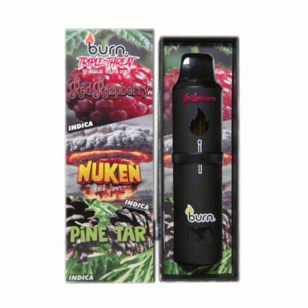 Burn Triple Threat Pen (9g) – Red Raspberry + Nuken + Pine Tar