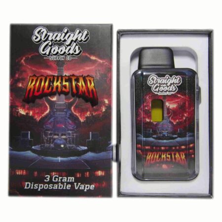 Straight Goods Disposable Pen 3g – Rockstar (Indica)