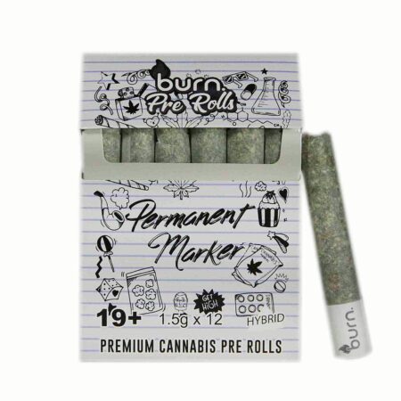 Burn Pre Roll 12 Pack – Permanent Marker