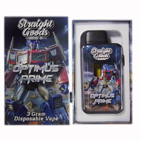 Straight Goods Disposable Pen 3g - Optimus Prime (Indica)