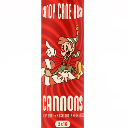 Cannons – Candy Cane Solventless Hash 2 Pack Pre-Roll (Indica)