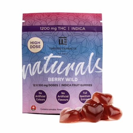 Twisted Extracts Naturals - Berry Wild 1200mg (Indica)