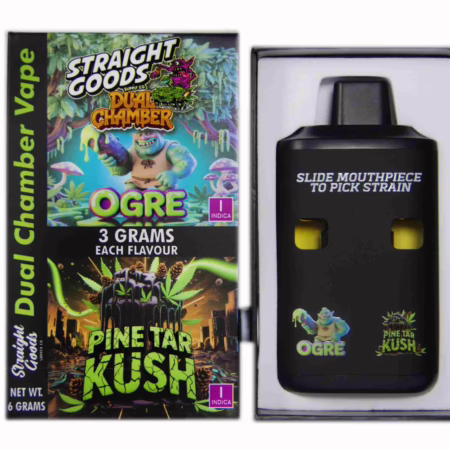 Straight Goods Dual Chamber Pen (6g) - Ogre + Pine Tar Kush