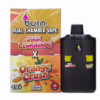 Image of a Burn Dual Chamber Pen 6g - Pink Lemonade (H) + Orange Crush (H). This vape pen offers a dual flavor experience in a single device.
