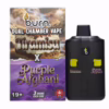 Burn Dual Chamber Pen 6g - Tiramisu (I) + Purple Afghani (I), featuring a dual-flavor option in a sleek design. Premium cannabis vape pen for a balanced experience.