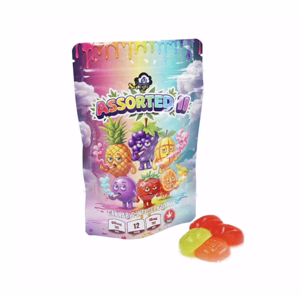 Sky High Edibles – Assorted II Gummy 600mg 1 Sky High Edibles – Assorted II Gummy 600mg