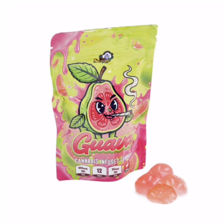 Sky High Edibles – Guava Gummy 600mg