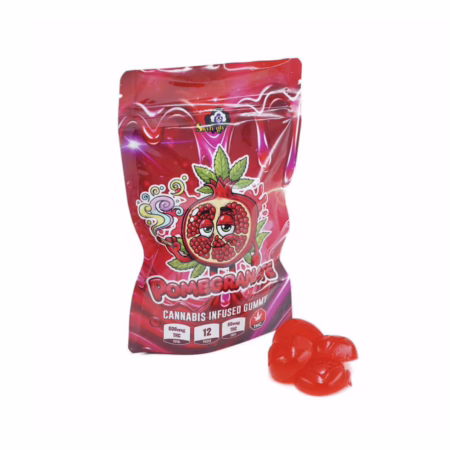 Sky High Edibles – Pomegranate Gummy 600mg