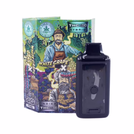 So High Extracts Dual Chamber Pen 8g featuring White Grape and Blueberry Cookies flavors, ideal for a rich vaping experience.