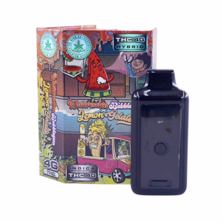 So High Extracts Dual Chamber Pen 8g featuring Watermelon Bubblegum and Lemon Gelato flavors, ideal for a refreshing experience.