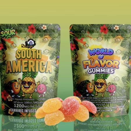 Sky High Edibles - World of Flavor South America Gummies 1200mg