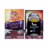 Burn Triple Combo packaging featuring Orange Crush, Grape Soda, and Black Cherry Soda flavors, showcasing the AUTO-DRAFT device.