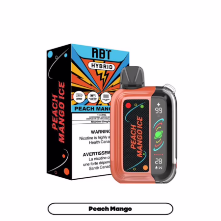 ABT Nicotine Disposable - Peach Mango Ice offers a refreshing blend of peach and mango flavors in a convenient vaping device.