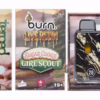 Burn Terped FSE Live Resin Disposable Pen 2g - Sugar Cookie Girl Scout, featuring a unique flavor profile and convenient design.