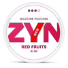 Zyn Nicotine Pouches - Red Fruits 9mg offer a flavorful and discreet nicotine experience in a slim format.