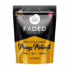 Faded Edibles - Mango Meteorite packaging featuring vibrant design and product details for a delicious cannabis experience.