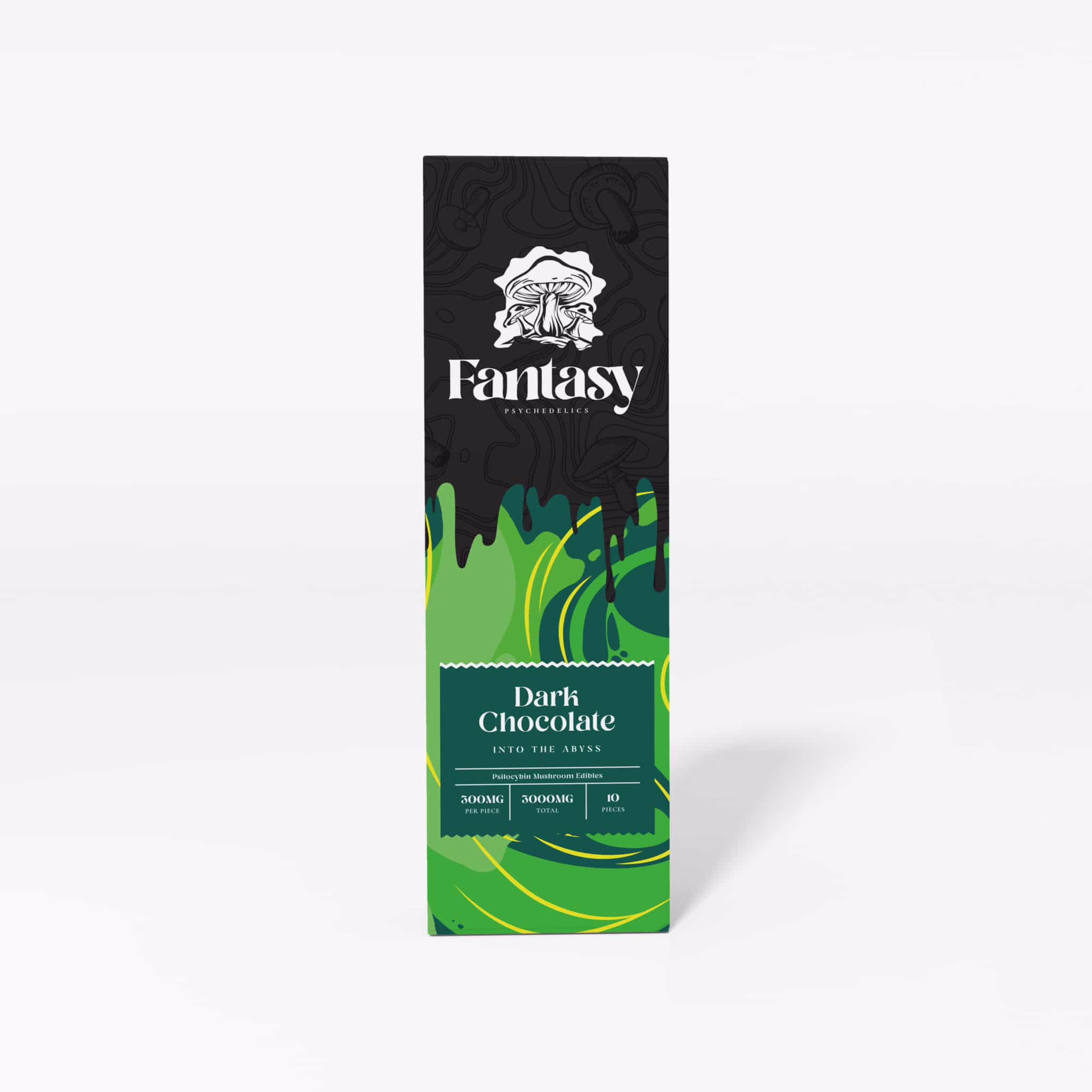 Fantasy Psychedelics - Dark Chocolate 3000mg 1 Fantasy Psychedelics - Dark Chocolate 3000mg offers a unique blend of rich chocolate and psychedelic experience.
