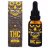 Mota Cannabis THC Tincture 900mg (Sativa) in a decorative bottle and box, ideal for cannabis consumers seeking potent effects.