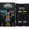 Buddies Brand (2 x 1 Gram) - Menthol Frost + Blueberry Cookies vape kit featuring two black 1ml vape cartridges in a branded display box.
